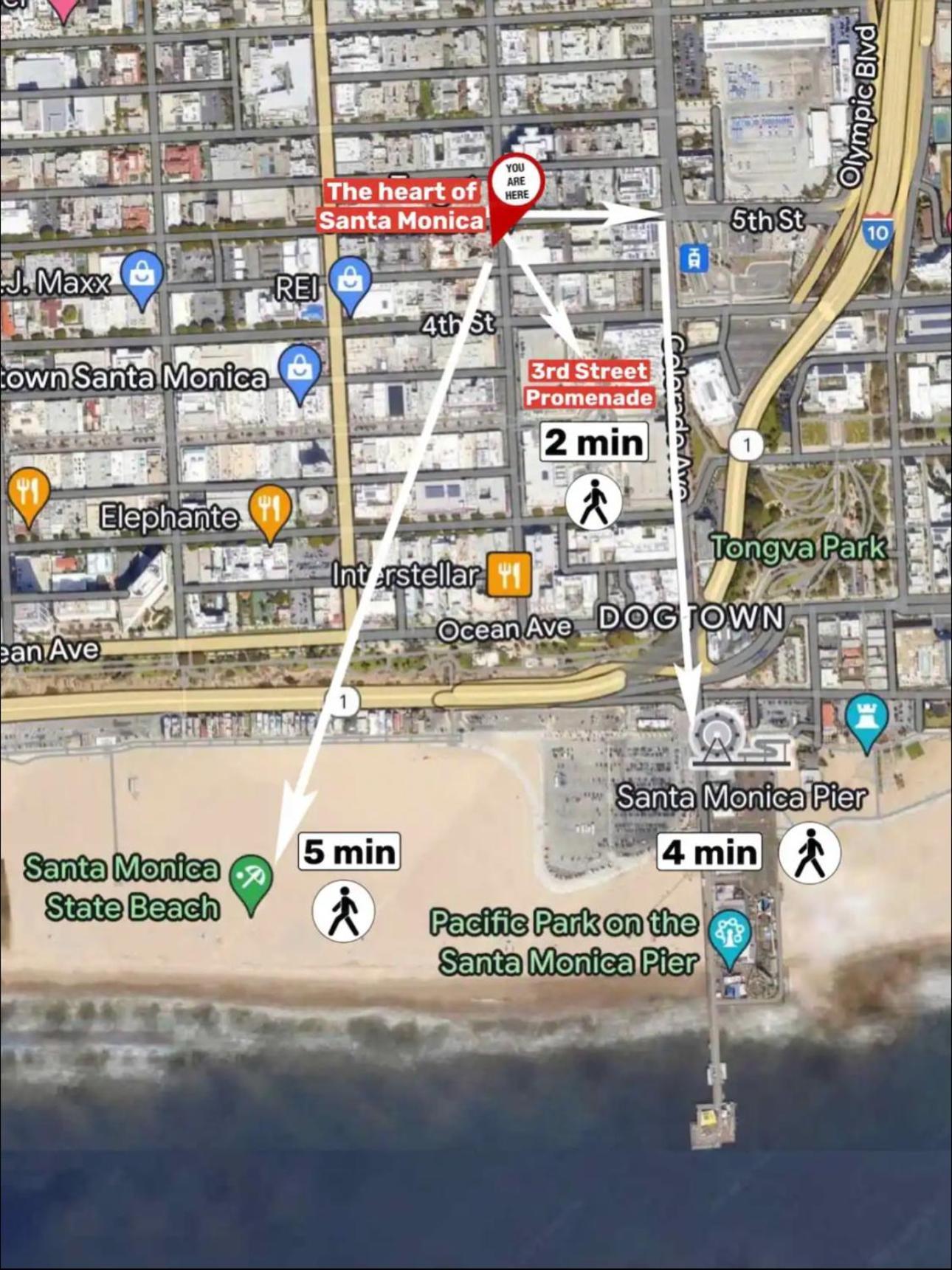 14 Santa Monica Gorgeous Apartment 洛杉矶 外观 照片